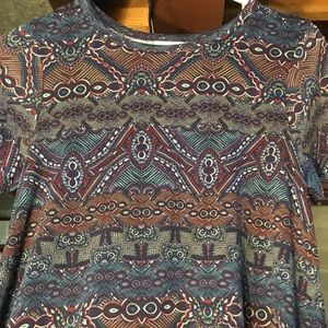 Gorgeous purple, blue, multi carly from Lularoe